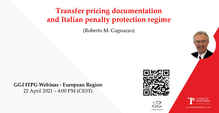 Roberto M. Cagnazzo - Transfer Pricing Documentation and Italian Penalty Protection Regime